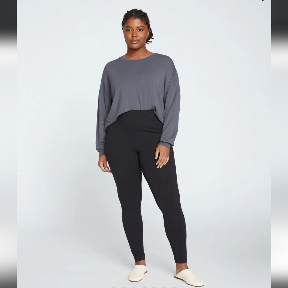Universal Standard Roya Black Leggings Size 3XS (2-4)